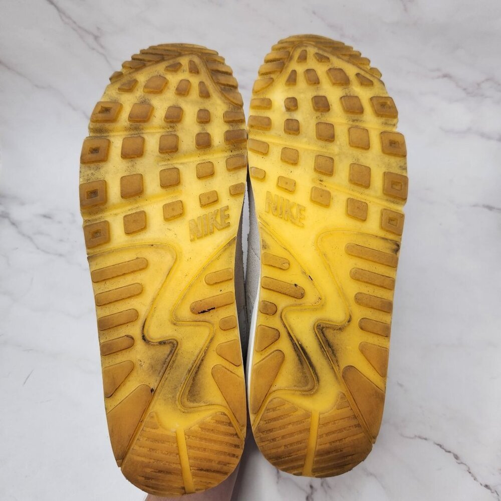 Nike Air Max 90 SE Frank Rudy White Sneakers Shoes DV1734-100 Women's 8.5 - Picture 7 of 8